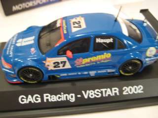 Schuco Opel Omega V8Star 2002 G.A.G. Racing/Premio nBox  