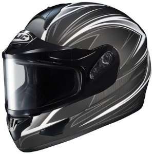  HJC CL 16 Razz Snowmobile Helmet Gray/Black MC5F 