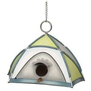  Dome Tent Hand Painted Resin Birdhouse