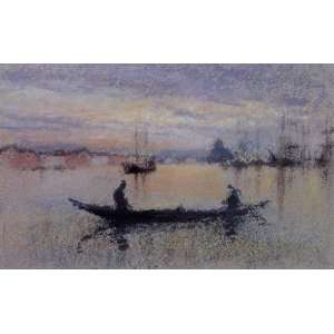  The Giudecca note in flesh colour by Whistler canvas art 
