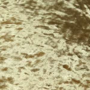   Textured Velvet Champagne Fabric By The Yard Arts, Crafts & Sewing