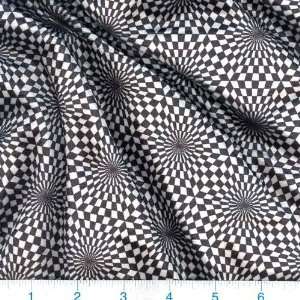  60 Wide Stretch Velvet Hypnosis Fabric By The Yard: Arts 