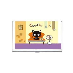  chococat black cat v4 Business Card Holder: Everything 