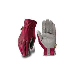    Mechanix Wear Womens Utility Glove, Burgundy