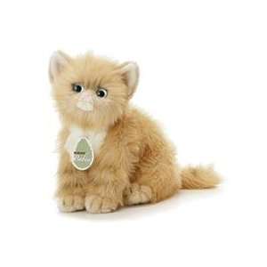  10 Nature Babies Pumpkin Orange Tabby Cat By Aurora Toys 