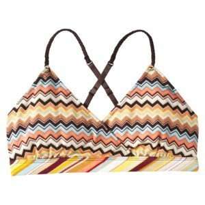   Bra   Colore Brown with Multi color Zig zag   Small (S) Everything