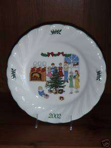 NIKKO 2002 CHRISTMASTIME COLLECTOR PLATE  NEW  