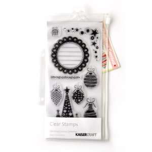   ** KaiserCraft CHRISTMAS CARNIVAL Clear Stamp Arts, Crafts & Sewing