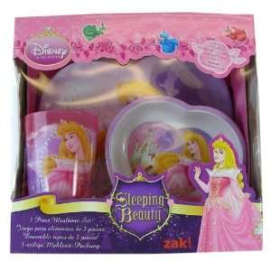  Disney Dinnerware Gift Set, Sleeping Beauty   3 Pieces 