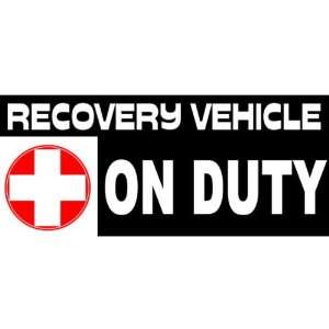  OK Offroad OK REC006 On Duty Recovery Vehicle Decal 