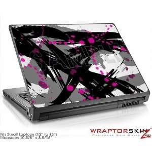 Small Laptop Skin Abstract 02 Pink: Electronics