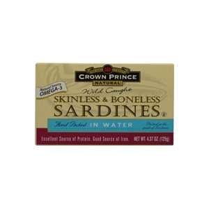  Crown Prince Skinless and Boneless Sardines in Water    4 