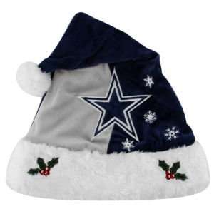  Dallas Cowboys 2011 Team Logo Santa Hat: Sports & Outdoors