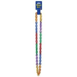  Rainbow Chain Beads Case Pack 72   528213