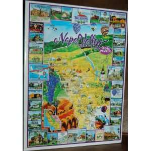  Napa Valley Wine Country 1000pc Puzzle Toys & Games