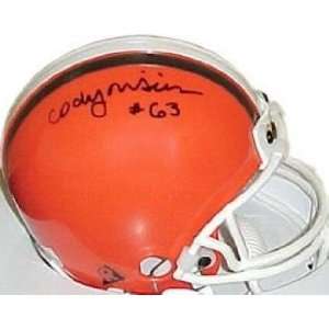  Cody Risien (Cleveland Browns) Football Mini Helmet 