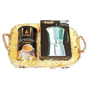 Espresso for One Coffee Lovers Gourmet Gift Basket  