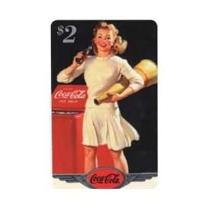  Coca Cola Collectible Phone Card: Coke National 96 $2 