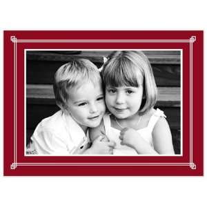     Holiday Photo Cards (Simply Framed   Red)