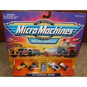  Micro Machines Muscle Cars #3 Collection: Toys & Games