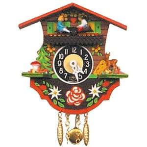   Black Forest Chalet Clock   Teeter Totter Chalet: Home & Kitchen