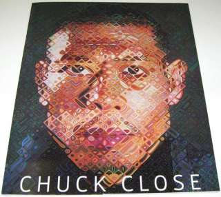 CHUCK CLOSE Paintings & Tapestries 2009 Out of Print Exhibition 