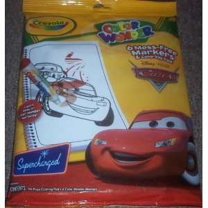   Cars Color Wonder Mess Free Markers and Coloring Pad Toys & Games