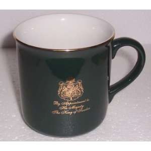   Kaffee By Appointment To His Majesty The King Of Sweden Green Cup/Mug