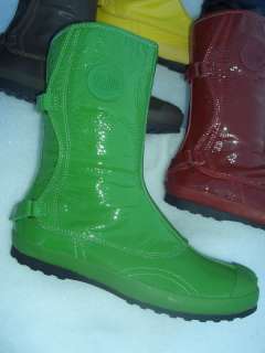 FASHION DESIGNER LEATHER RAIN,SNOW boots 5,6,7,8,9,10  