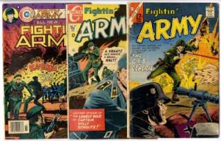 CHARLTON WAR COMICS 1959 1938 Fightin Army Lot of 20  