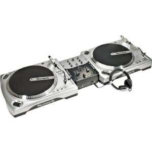 New   Beginner DJ Turntable Package by Numark 