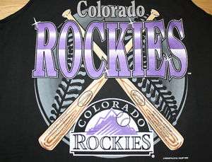 Vintage Colorado Rockies Tank Top MLB NWT  