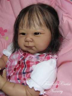 REBORN BABY GIRL ASIAN   KIT SHAO LIMITED EDITION 36/100 ADRIE STOETE 