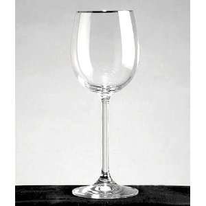 Connoisseur Gold Rim Red Wine Glasses   Set of 4 by Brilliant:  