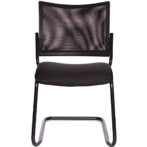  Getti Mesh Open Back Sled Base Side Chair: Office Products