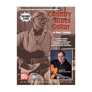  Country Blues Guitar in Open Tunings Book/3 CD Set 