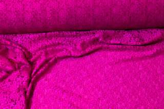 STRETCH LACE FABRIC FUCHSIA PINK 54 WIDE BY THE YARD  