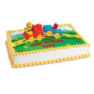  Sesame Street Elmos World Party Cake Topper Set: Explore 