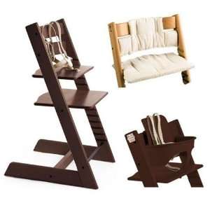  Stokke Tripp Trapp High Chair, Cushion and Baby Rail: Toys 