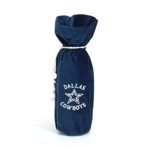  Dallas Cowboys Velvet Wine Gift Bag: Sports & Outdoors