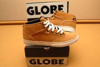 Globe Motley Mid Khaki Skate Shoes NEW IN BOX  