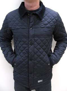 Sergio Tacchini Defender Quilted Jacket in Navy S,M,L,XL,2XL,4XL 