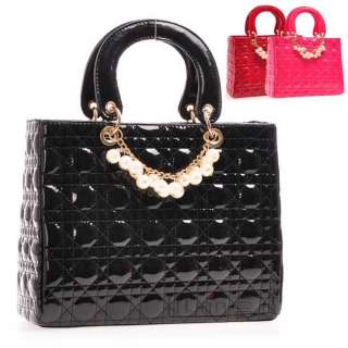 Luxury Beads Chain Women Lady Purse Handbag Totes Bag  