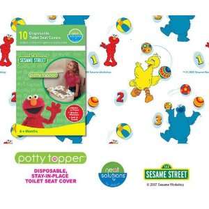    Neat Solutions Potty Topper   Sesame Street   10 count    Baby