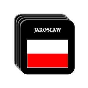 Poland   JAROSLAW Set of 4 Mini Mousepad Coasters