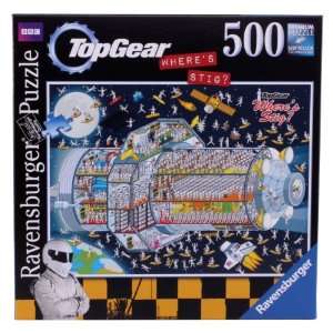  Ravensburger Top Gear Wheres Stig 500 Piece Puzzle Toys 