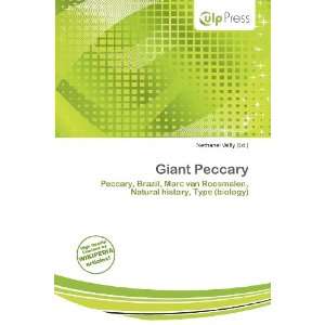 Giant Peccary (9786136565767) Nethanel Willy Books