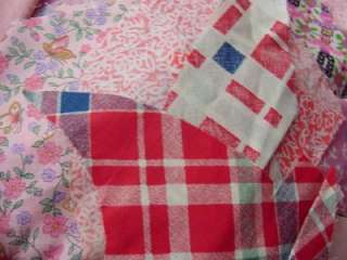   tiny prints cotton FABRICS QUILT CRAFT Sew all PINKS & REDS remnants