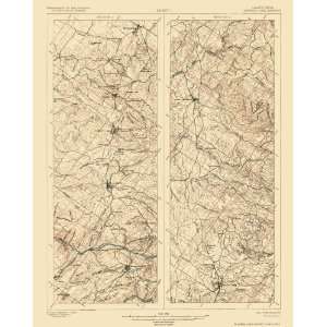  USGS TOPO MAP MOTHER LODE DISTRICT CALIFORNIA (CA) 1899 