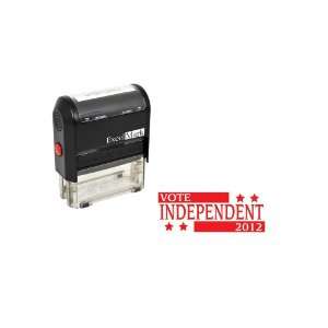  2012 Election Rubber Stamp   VOTE INDEPENDENT 2012 Office 